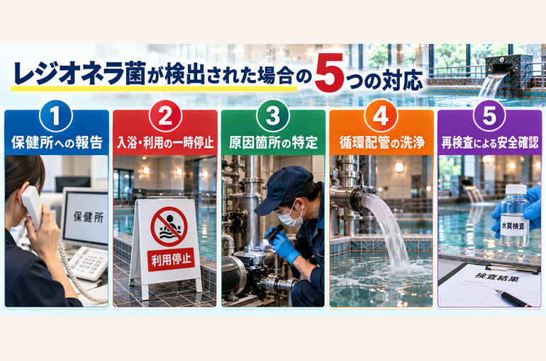 レジオネラ菌検出　5ステップ