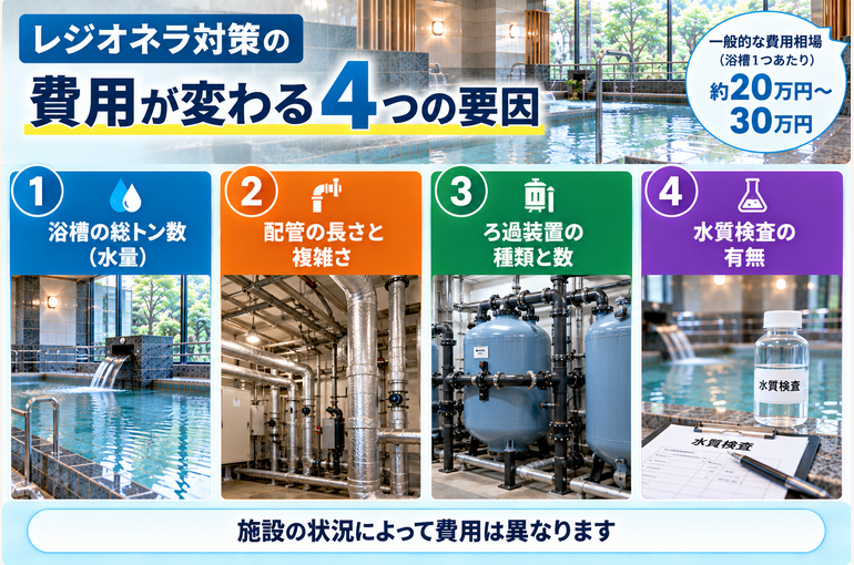 レジオネラ対策　見積